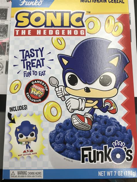 cereal pop funko|funko pop cereal sonic.